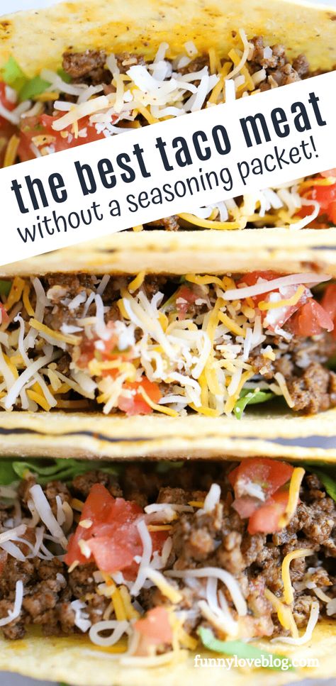 Mexican Tacos Authentic Ground Beef, Nacho Meat Seasoning, Authentic Mexican Tacos Beef, Ground Beef Tacos Mexican, Ground Beef Burritos, Turkey Burritos, Prep Dinners, Taco Recipes Ground Beef, Mexican Ground Beef