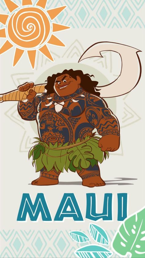 Moana Poster, Moana Drawing, Moana Wallpaper, Maui Tattoo, Maui Moana, Moana Movie, Surreal Tattoo, Moana 2, Princess Moana