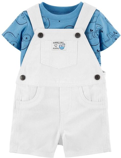 Carters Baby Boy Carter's 2 Piece Sloth Tee & Shortalls Set Camo Baby Stuff, Carters Baby Boys, Clothing Retail, Carters Baby, Baby Boy Fashion, Toddler Clothes, Toddler Fashion