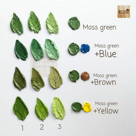 Green for leaves Share your 😉 hope useful Basic and Simple Chart. Make it easy with Moss green for the base of green and mix with some… Food Coloring Mixing Chart, Food Coloring Chart, Simple Chart, Color Mixing Chart Acrylic, Color Mixing Guide, Mixing Paint Colors, Color Theory Art, Frosting Colors, Color Mixing Chart