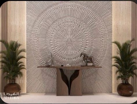 Marble Wall Design Luxury Entrance, Foyer Wall Design Modern Entrance, Console Wall Design Modern, Lobby Console Design, Luxury Hallway Design, Home Entrance Wall Design, Foyer Area Wall Design, Lobby Design House Entrance, Luxury Feature Wall Design