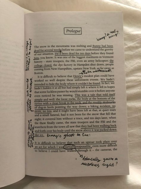 The Secret History Annotations, Aesthetic Annotations, School Study Motivation, English Literature Notes, Literature Notes, Annotated Books, Book Annotations, History Project, Donna Tartt