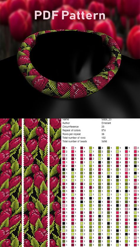 crochet yarns-crochet beaded bracelets patterns christmas Seed Bead Bracelets Tutorials, Seed Bead Tutorials, Beads Crochet, Crochet Beaded Necklace, Crochet Necklace Pattern, Beaded Necklace Tutorial, Kumihimo Patterns, Crochet Beaded Bracelets, Beaded Necklace Patterns