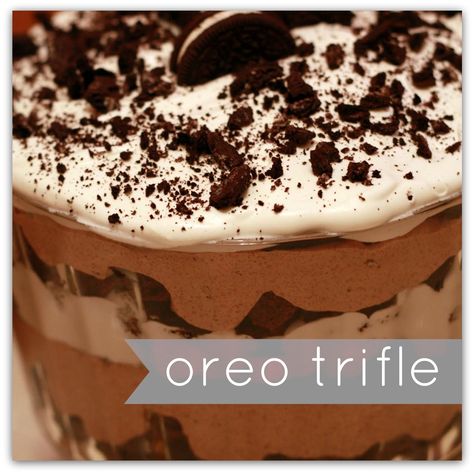 Oreo Trifle -the perfect summer treat on MyRecipeMagic.com #oreo #dessert #trifle Oreo Trifle Desserts, Oreo Brownie Trifle, Oreo Trifle, Brownie Oreo, Truffle Recipes, Oreo Brownie, Entertaining Menu, Brownie Trifle, Nice Recipes