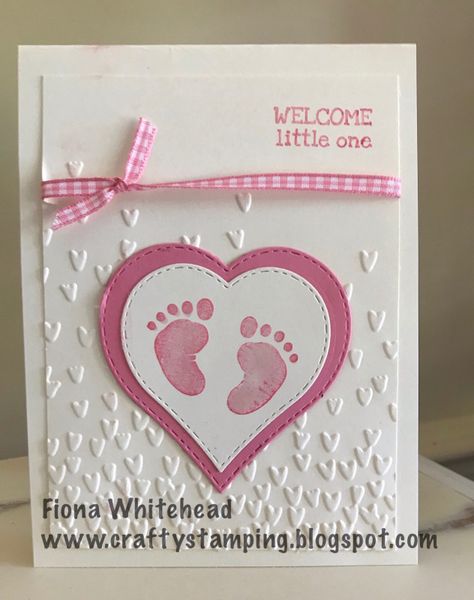 Baby Cards Handmade Girl, Baby Card Messages, Fall Cards Handmade, Baby Card Ideas, Welcome Baby Girl, Welcome Baby Cards, Baby Shower Gift Box, Baby Congratulations Card, Baby Cards Handmade