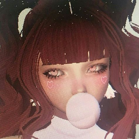 Imvu Icons, Virtual Girl, Gothic Anime, Digital Art Girl, Girl Icons, Cute Icons, Animal Crossing, Aesthetic Anime, Art Girl