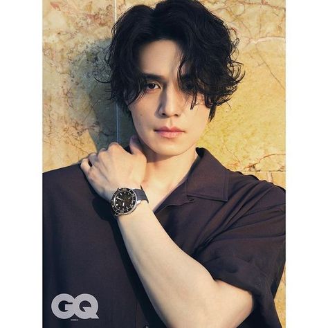 Lee Dong Wook Instagram, Kdrama Men, Dong Woo, Gq Korea, Beatiful People, Asian Short Hair, Gq Magazine, Dong Wook, Lee Dong Wook