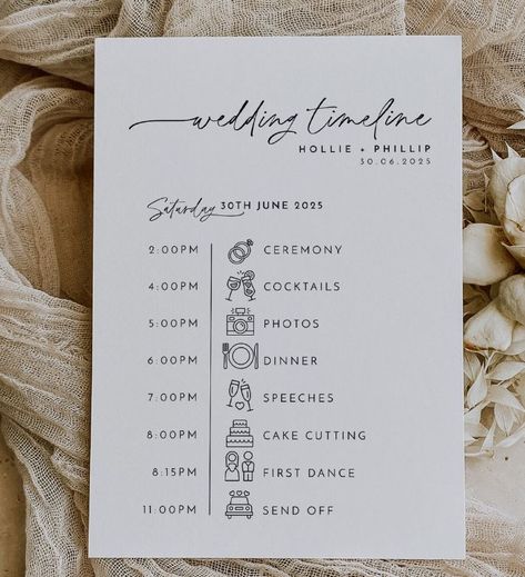 Wedding Timetable, Cheap Wedding Reception Ideas, Wedding Plan, Cheap Wedding Reception, Wedding Artwork, Courthouse Wedding Photos, Gift Table Wedding, Prom Themes, Dream Wedding Decorations