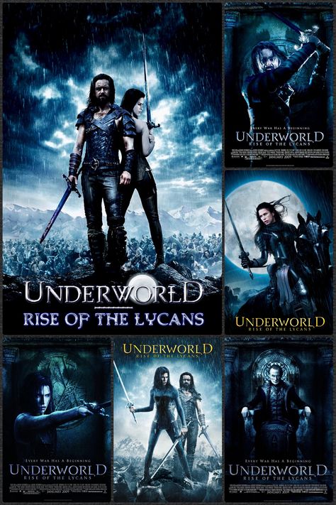 Underworld Rise Of The Lycans Nikita Tv Show, Underworld Vampire, Chick Flick Movies, Underworld Movies, Angelina Jolie Movies, Movie Nerd, Adventure Movies, Chick Flicks, Movie Posters Design