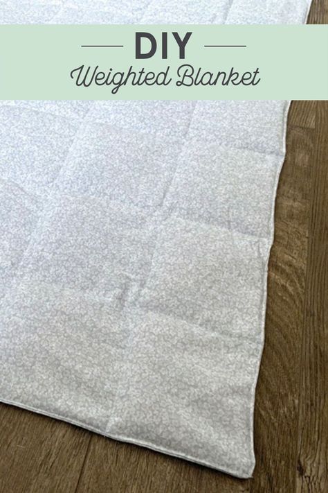 Weighted Blanket Pattern, How To Make Weighted Blanket, Diy Weighted Blanket, How To Make A Weighted Blanket, Make A Weighted Blanket, Diy Weighted Lap Blanket, Homemade Weighted Blanket, Making A Weighted Blanket, Weighted Blanket Diy