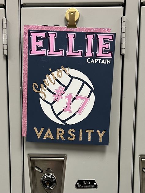 Dance Team Locker Decorations, Volleyball Locker Decorations Ideas, Basketball Locker Signs, Volleyball Locker Signs, Volleyball Poster Ideas, Volleyball Locker Decorations, Volleyball Banquet, Night Volleyball, Volleyball Signs