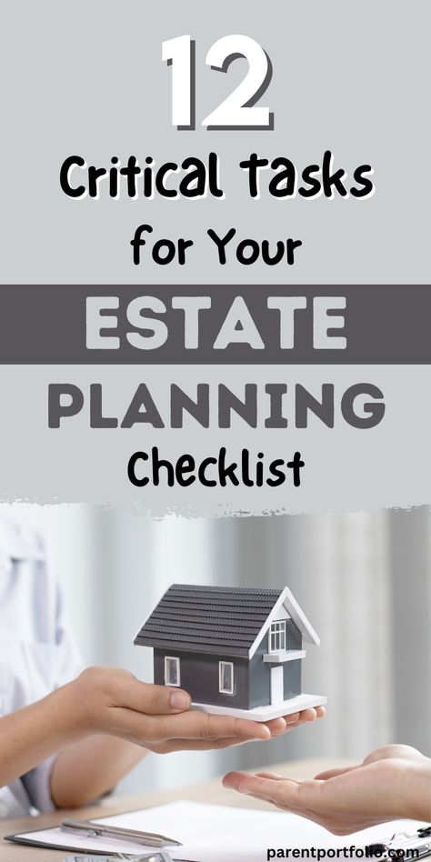 Ensure your peace of mind with our comprehensive Estate Planning Checklist. From wills to healthcare directives, these 12 critical tasks will safeguard your legacy and loved ones. Don't overlook any crucial details, start your estate planning today! Will Planning, Eldercare Aging Parents, Emergency Folder, Wills And Estate Planning, 2025 Planning, Life Organization Binder, Family Emergency Binder, Organization Binder, Revocable Living Trust