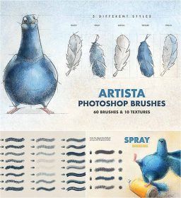 Artista Photoshop Brushes | Free download Brush Effect, Photoshop Brushes Free, Illustrator Brushes, Photoshop Painting, Free Brush, Grunge Textures, Free Photoshop, Procreate Brushes, Watercolor Brushes