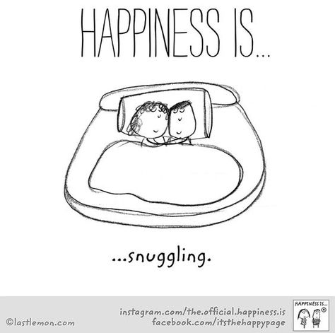 HAPPINESS IS...Snuggling :-) - #happiness #happy #snuggle #cuddle #hug #sleep #bed #together #nap #couple #love Snuggling Quotes, Cute Happy Quotes, Happiness Meaning, Best Friends For Life, Happy Thoughts, Happy Moments, Happiness Is, Romantic Quotes, Love And Marriage