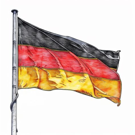 Foto deutsche flagge deutsche nationalfl... | Premium Photo #Freepik #photo #deutschland-flaggendesign #abbildung-deutschen-flagge East Germany Propaganda, Premium Photo