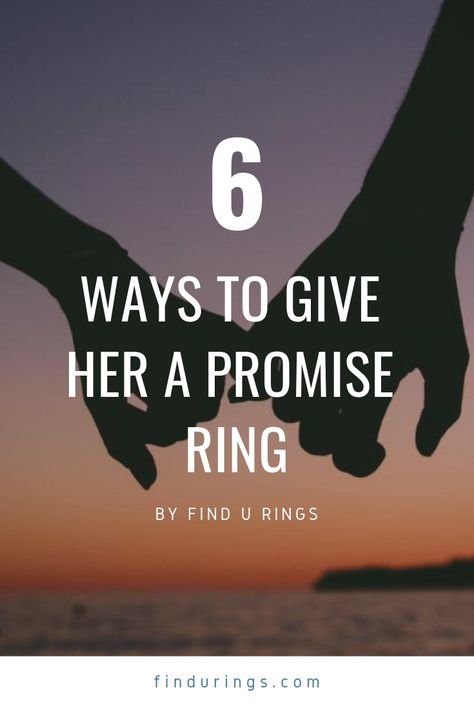 If you are planning on presenting a promise ring to your beloved one, whom you have decided to propose to and marry in the future, instead of simply slipping the ring on her left ring finger, you probably need to think of a creative and romantic way to do it. Now, let us take a look at the tips for how to present a promise ring to your beloved one. #findurings #promisering Giving A Promise Ring Ideas, Promise Ring Proposal Ideas, Promise Rings Proposal Ideas, Ring Proposal Ideas, Promise Ring Proposal, Unique Proposals, Unique Sterling Silver Jewelry, Cute Couple Stuff, Activities For Wedding