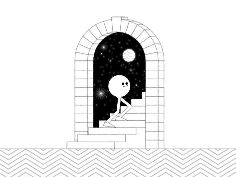 Walking up stairs by Milk & Peppers on Dribbble Walking On Stairs, Walking Up Stairs, Up Stairs, Stairs Design, Peppers, Animated Gif, Creative Professional, Global Community, Stairs