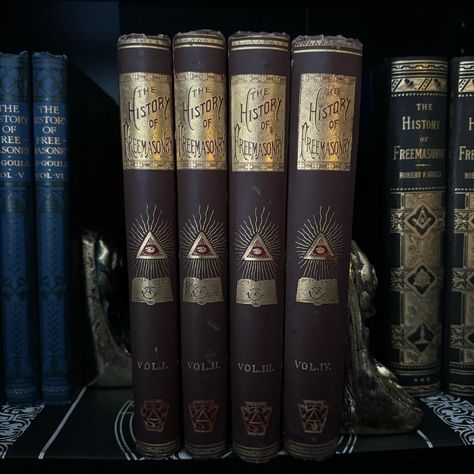 The History of Freemasonry, by Robert F. Gould (Vol. 1-4) 🪐Esoteric Studies | Freemasonry | Masonic History 🪐Set is in great condition. Pages are clean. Spine and cover show little to no signs of wear. Spines are tight. Overall great condition. 🪐Free Shipping in US -Hardcover **Dm if Interested** 📝Purchasing at my store helps fund my Academic/Occult studies. Thank you! - a.s. **All orders are packaged with extreme care & precision to prevent any damage during their journeys to their ow... Occult Studies, Occult Books, Southern Gothic, The History, History, Signs, Free Shipping, Quick Saves