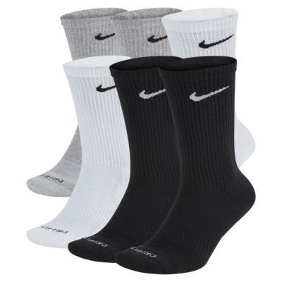 Find the Nike Everyday Plus Cushion Crew Training Socks (6 Pair) at Nike.com. Free delivery and returns. Nike Socks For Boys, Boys Nike Socks, Nike Crew Socks, Burr Basket, Tapestry Bedroom, Nike Socks, Boyfriend Diy, Nike Elite, Athletic Socks