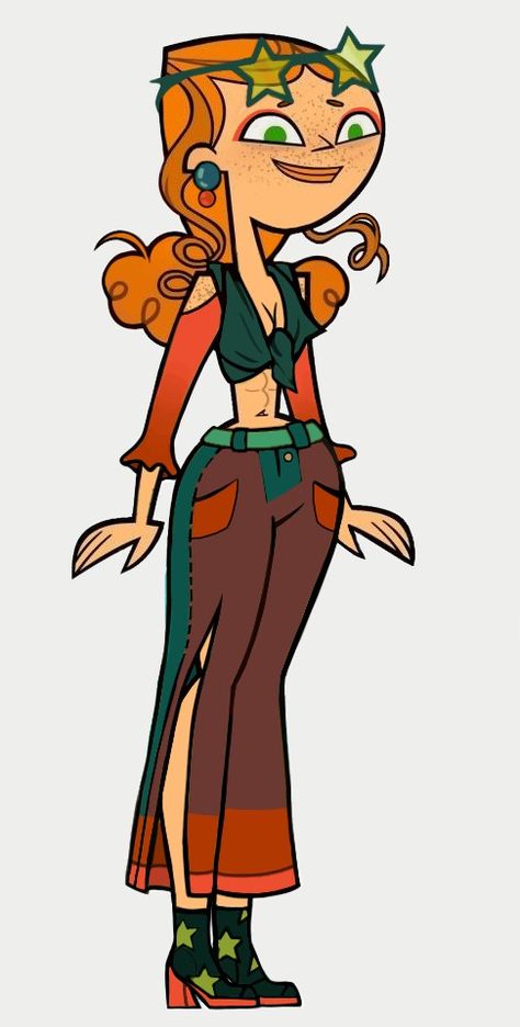 Total Drama Island Self Insert, Total Drama Sprites, Heather Tdi Redesign, Total Drama Edited Characters, Gwen Redesign Total Drama, Tdi Izzy Fanart, Total Drama Island Redesign, Tdi Redesigns, Total Drama Redesign