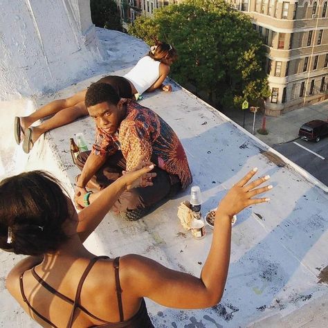 #ChadwickBoseman 🕊️Summertime rooftop vibes 🗽#Brooklyn NYC #BlackCollegeUnion 🇺🇸 Rooftop Vibes, Brooklyn Rooftop, Howard University, She Left, Chadwick Boseman, In Peace, Rest In Peace, Shea Butter, Location History