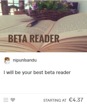 I will be your best beta reader. Writing & Translation, Beta Reading. Click on the link for see the service on Fiverr. Beta Reading, Beta Reader, Writing, Reading, Books