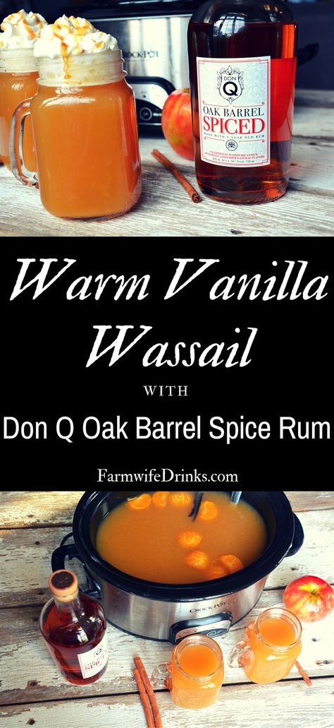 Wassil Recipe, Drinking Recipes, Spiced Rum Drinks, Rum And Orange Juice, Cocktails Vodka, Wassail Recipe, Christmas Drinks Alcohol Recipes, Plating Food, Presentation Food