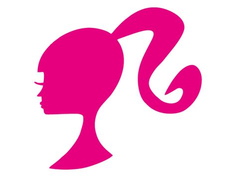 Barbie Head, Barbie Movie Logo, Barbie Mattel Logo, Pink Mattel Logo, The Barbie Effect Logo, Barbie Logo Tshirt, Free Barbie, Barbie Logo, Vector Logo