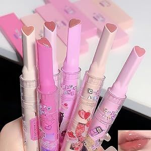 Heart Shape Lipstick, Lipstick Heart, Jelly Lipstick, Glossier Lip Gloss, High Shine Lip Gloss, Tint Lipstick, Makeup Package, Fancy Makeup, Women Makeup