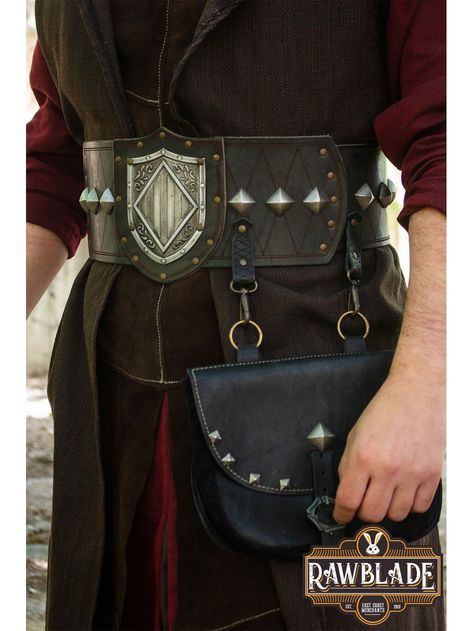 Archery Clothing, Fantasy Adventurer, Medieval Belt, Armor Clothing, Medieval Clothes, Historical Reenactment, Leather Armor, Tactical Belt, Armors