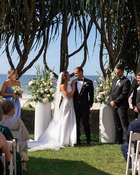 The perfect Noosa wedding at Maison La Plage 🤍 Stylist: @simplystyleco Florals: @willowbudflowers Celebrant: @sommersaunder_celebrancy Photographer: @figtreepictures Make-up: @katedevlin Hair: @nikitaylorhair Planning your dream Noosa wedding? Head to our website to find Noosa’s leading wedding suppliers all in one place - Link in bio. . . . . #noosaweddingorganisation #sunshinecoastweddings #weddingceremony #sunshinecoaststylist #noosaceremony #weddingflowers #sunshinecoastweddingstylist... Noosa Wedding, Wedding Stylist, Sunshine Coast, Real Weddings, Wedding Ceremony, Your Dream, Wedding Flowers, Link In Bio, All In One