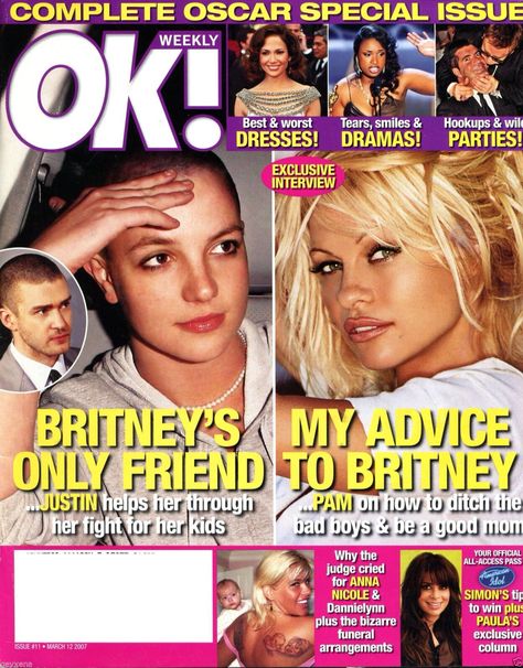 Tabloid cover Tabloid Magazine, Tabloid Cover, 2000s Magazines, Cover Pics, American Idol, Magazine Covers, Album Art, Britney Spears, Best Mom