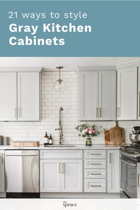 Kitchens With Light Gray Cabinets, Warm Gray Kitchen Cabinets, Dove Gray Kitchen Cabinets, 2 Toned Kitchen Cabinets, Gray And White Kitchen Cabinets, Light Grey Cabinets, Light Gray Kitchen Cabinets, Warm Grey Kitchen, Painted Gray Cabinets