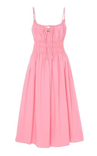 Shop Gabriela Cotton Dress. The Gabriella dress will easily become your favorite this summer. Ciao Lucia, Silk Maxi Dress, Looks Chic, Looks Vintage, Cotton Dress, Moda Operandi, Cotton Dresses, Casual Dresses, Lookbook