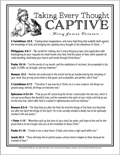 Taking Thoughts Captive, Prayer Prompts, Take Every Thought Captive, Psalm 51 10, Mom Brain, Psalm 51, May I Help You, Online Bible Study, Scripture Memory