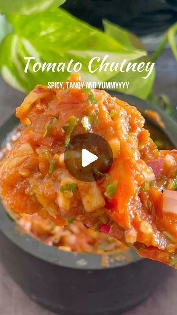 Tomato Chutney, Mustard Oil, Quick Snack, Red Chilli, Quick Snacks, Easy Food To Make, Lemon Juice, Chutney, Delicious Recipes