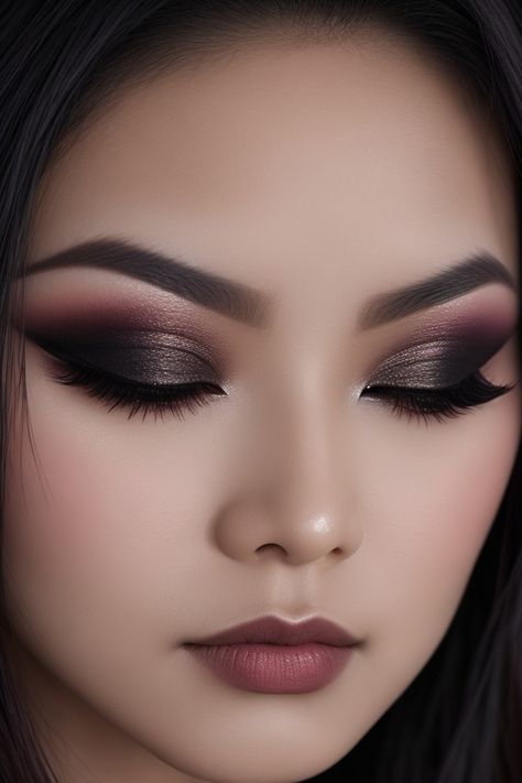 smokey eye makeup Brown Smokey Eye Tutorial, Daytime Smokey Eye, Smokey Eye Makeup Steps, Grey Smokey Eye, Dramatic Smokey Eye, Glitter Smokey Eye, Natural Eye Makeup Tutorial, Smokey Eye Makeup Look, Smokey Eye Easy