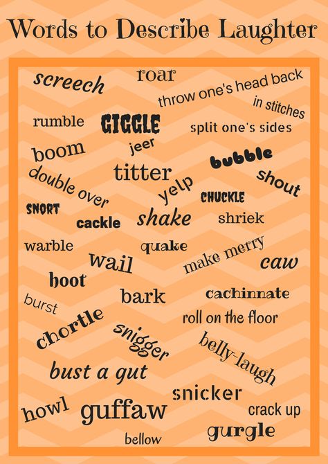 Words to Describe Laugh and Laughter Words To Use Instead Of Laugh, Words To Describe A Laugh, Other Words For Laughing, Ways To Describe Laughter, Describing A Laugh, Words To Describe A Kiss, Words To Describe Laughter, How To Describe A Laugh In Writing, Words For Laughing Writing