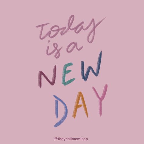 It’s A New Day Quotes, Today Is A New Day Quote, Great Day Quotes, 2024 Affirmations, New Day Quotes, Today Is A New Day, Monday Motivation Quotes, Facial Brush, Fb Cover Photos