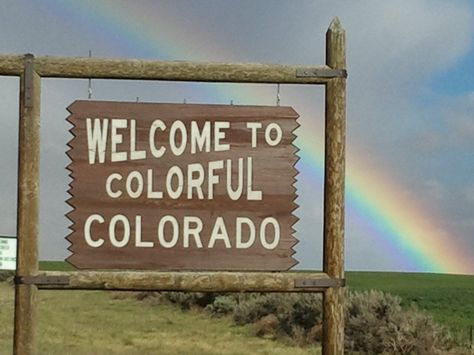 Welcome to Colorful Colorado! Welcome To Colorful Colorado Sign, Colorado Embroidery, Divinely Guided, Colorado Wall Art, State Signs, Colorado Vacation, Manifesting Dreams, Mountain High, Road Sign