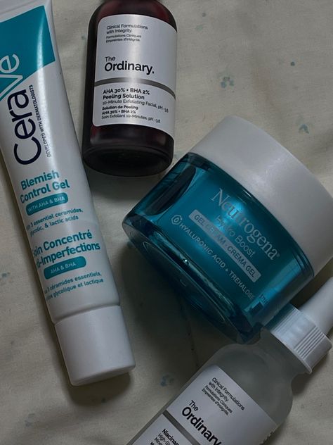 #skincare #cerave #ordinary #neutrogena #skincareroutine #skinhealth Neutrogena Skin Care Routine, Skincare Cerave, Neutrogena Skin Care, Heels Outfits, Lactic Acid, 18th Birthday, Skin Health, Hyaluronic Acid, The Ordinary