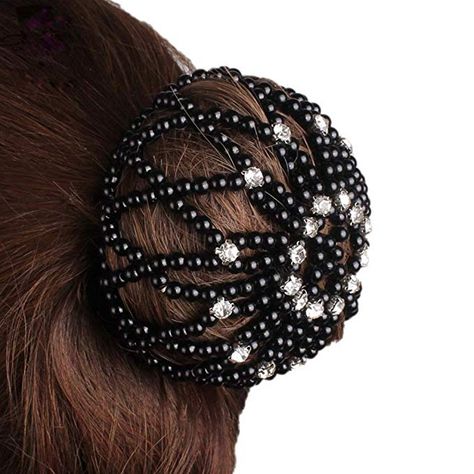 Starfish Hair Accessories, Hair Covers, Crochet Snood, Hair Snood, Ballet Bun, شال كروشيه, Crochet Shoes Pattern, Gold Hair Clips, Crochet Ladies Tops