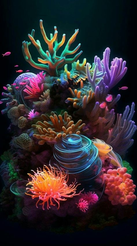 Deep Sea Coral, Coral Reef Aesthetic, Coral Reef Tattoo, Coral Reef Wallpaper, Coral Photography, Coral Reef Pictures, Aquarium Wallpaper, Coral Reef Photography, Ocean Creatures Art