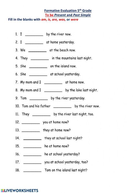 Present Tense And Past Tense, Verb Tenses Exercises, Tenses Worksheet, Perfect Verb Tense, Present Past Tense, English Past Tense, Linking Verbs Worksheet, Past Tense Worksheet, Verbs Worksheet