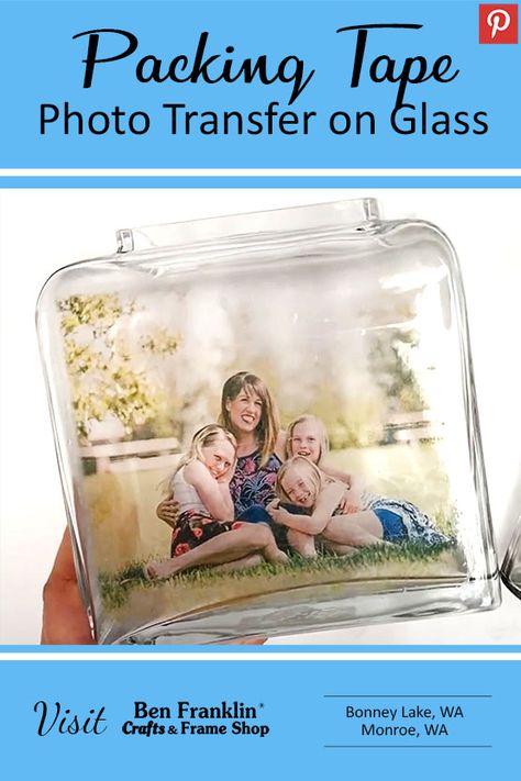 Pictures On Glass Transfer, Picture Transfer To Glass Diy, Photos On Glass Transfer, Packing Tape Transfer Diy, Packing Tape Photo Transfer, Picture On Glass Diy Photo Transfer, Mod Podge Photo Transfer Glass Tutorials, Mod Podge Pictures On Glass Diy, Canvas Transfer Diy