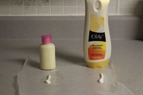 It's summer. It's hot. I take lots of showers. My skin get super dry. I need something that helps retain moisture in the skin. I have found that Oil of Olay in the Shower Body Lotion works great fo... In Shower Body Lotion, In Shower Lotion, Oil Of Olay, Shower Lotion, Diy Lotion, Almond Extract, Homemade Lotion, Diy Body Care, Skin Nails