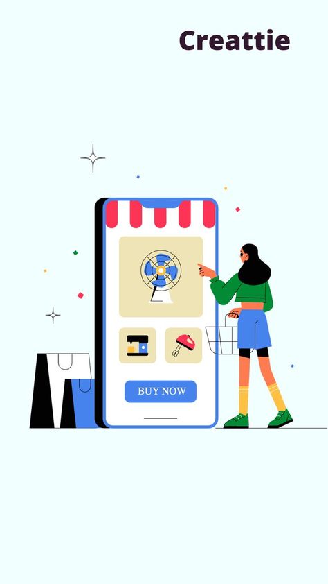 Online Electronics Store Character Illustration Shopping Animation, E Commerce App, E-commerce App, Web Design Mobile, Electronic Shop, Tech Products, Mobile Shop, Shopping App, Vector Illustrations