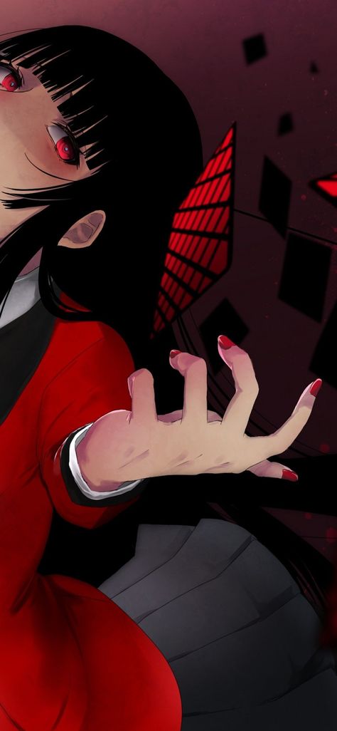 Kakegurui Phone Wallpapers - Top Free Kakegurui Phone Backgrounds - WallpaperAccess Kakegurui Wallpaper, Gambling Illustration, Yumeko Kakegurui, Gambling School, Jabami Yumeko, Gambling Machines, Hair School, Gambling Cake, Gambling Tattoo