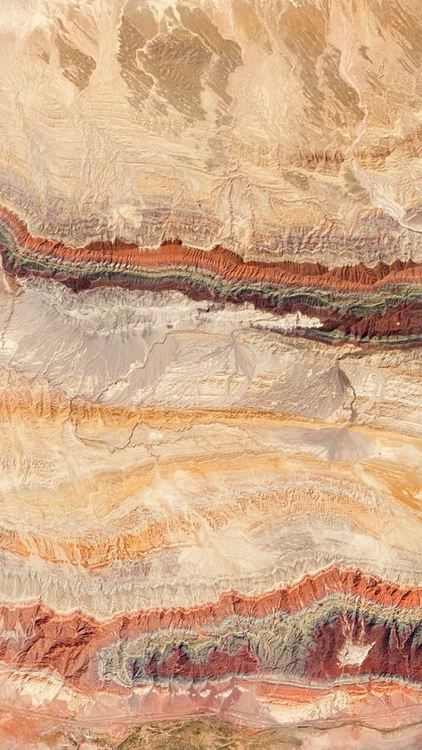 Satellite Art, Earth Photo, Texture Inspiration, Watercolor Abstract, Color Inspo, Abstract Photography, Aerial Photography, Patterns In Nature, Color Textures