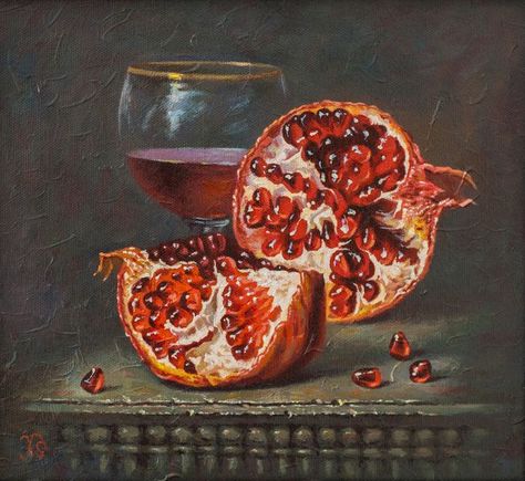 Pomegranate Painting, Beautiful Art Paintings, Greek Mythology Art, Realism Painting, Impressionism Painting, Mythology Art, Oil On Canvas Painting, Expressionism Painting, Ceramics Projects